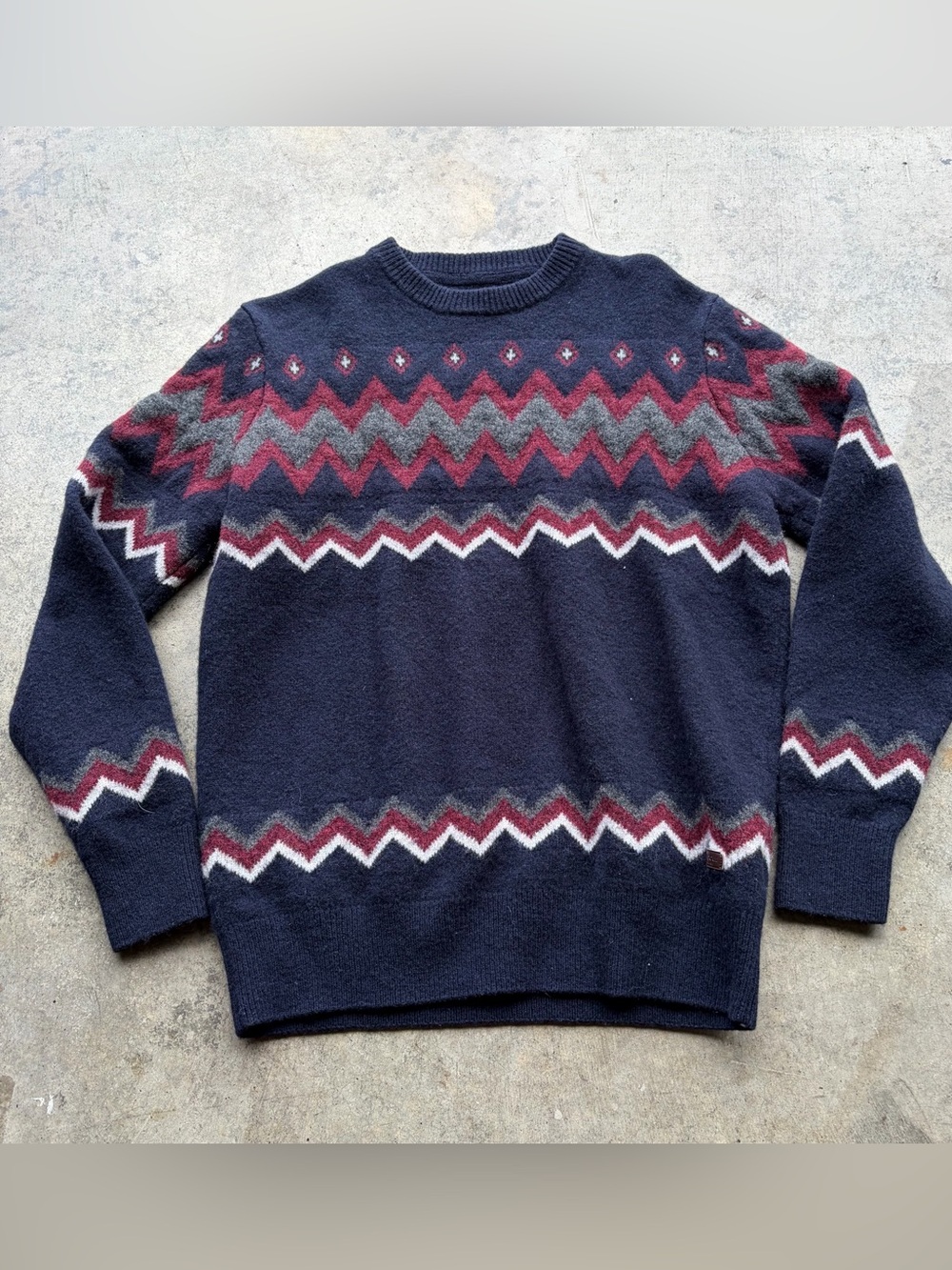 Barbour Regis Fair Isle Crew Neck Jumper Sweater